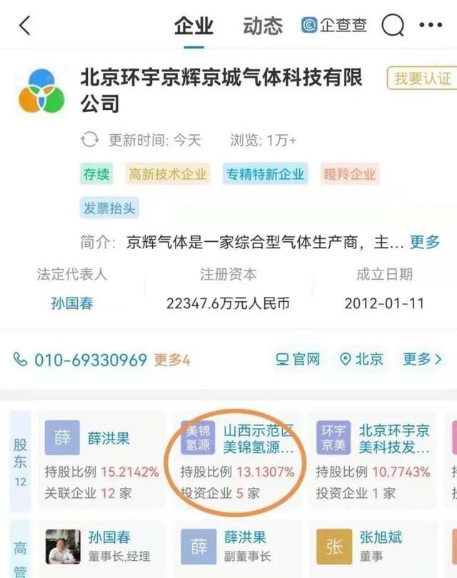 股權超過13%，美錦能源大手筆加碼冬奧會保障企業京輝氣體