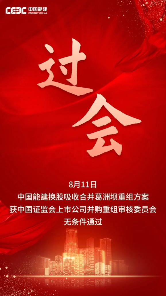 合并葛洲壩獲無條件通過，將大力發展氫能