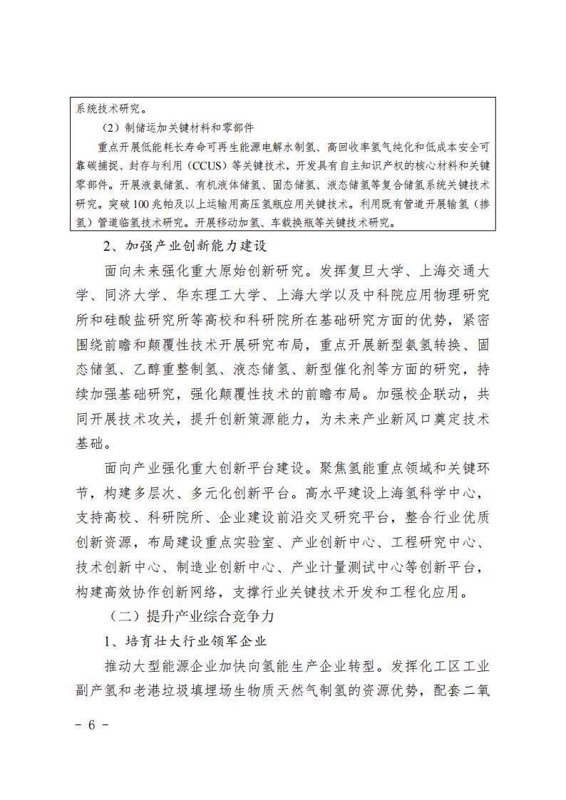 《上海市氫能產(chǎn)業(yè)發(fā)展中長(zhǎng)期規(guī)劃 （2022-2035年）》印發(fā)！2025年規(guī)模突破1000億元_05