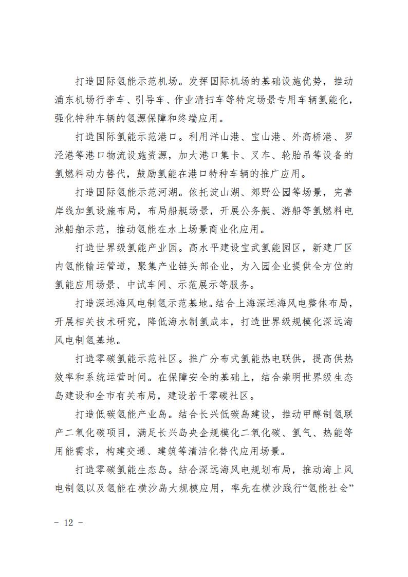 《上海市氫能產(chǎn)業(yè)發(fā)展中長(zhǎng)期規(guī)劃 （2022-2035年）》印發(fā)！2025年規(guī)模突破1000億元_11