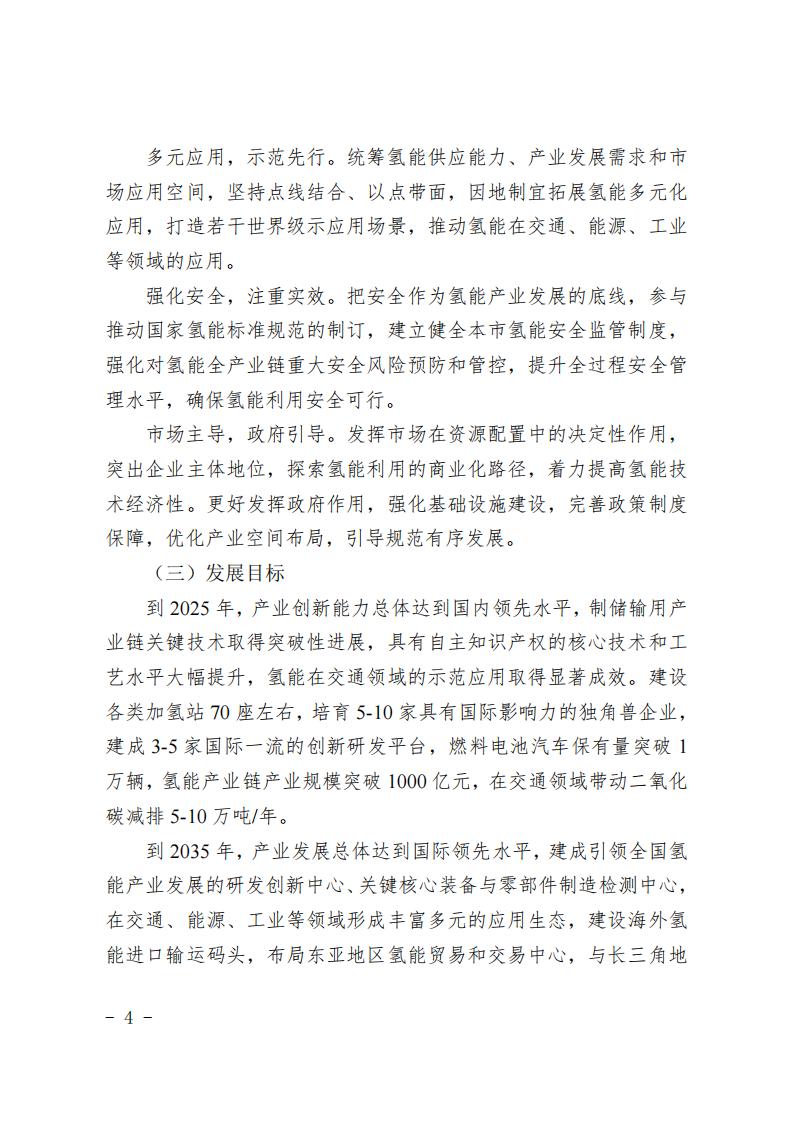 《上海市氫能產(chǎn)業(yè)發(fā)展中長(zhǎng)期規(guī)劃 （2022-2035年）》印發(fā)！2025年規(guī)模突破1000億元_03