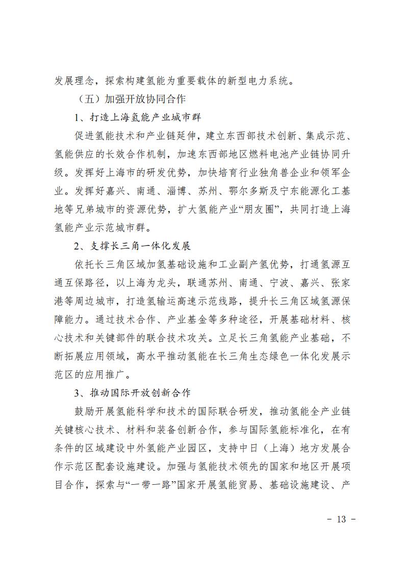 《上海市氫能產(chǎn)業(yè)發(fā)展中長(zhǎng)期規(guī)劃 （2022-2035年）》印發(fā)！2025年規(guī)模突破1000億元_12