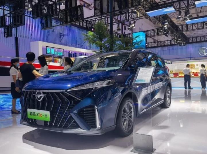海馬7X-H實車現身，氫燃料電池MPV